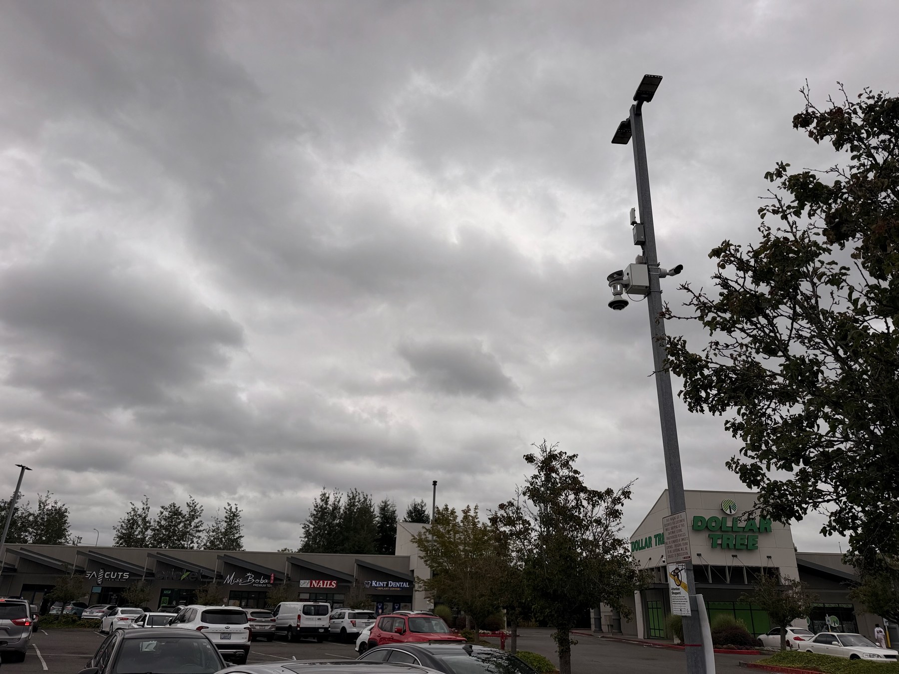 Action-CS equipment installed in a retail parking and vehicle lot